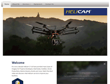 Tablet Screenshot of helicam.asia